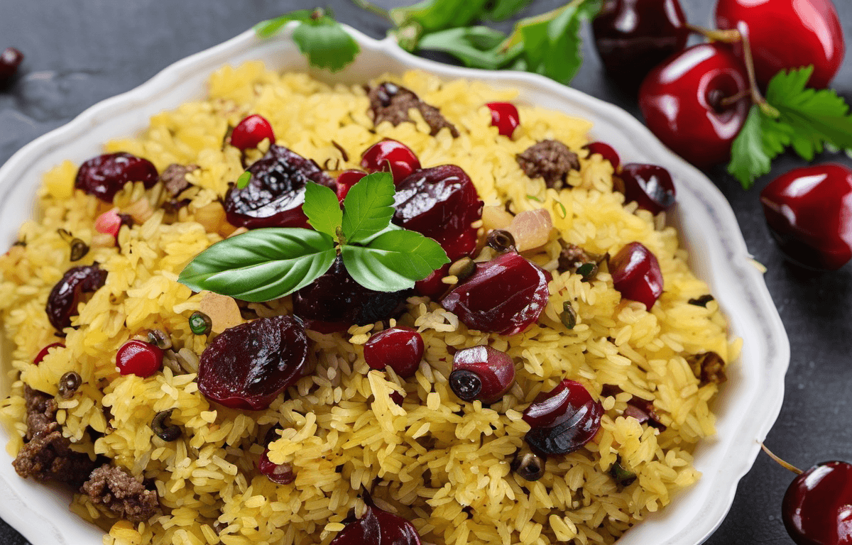 ترفند تهیه گیلاس پلو | بیا یک شام تابستانی بهت یاد بدم!‌ +ویدئو